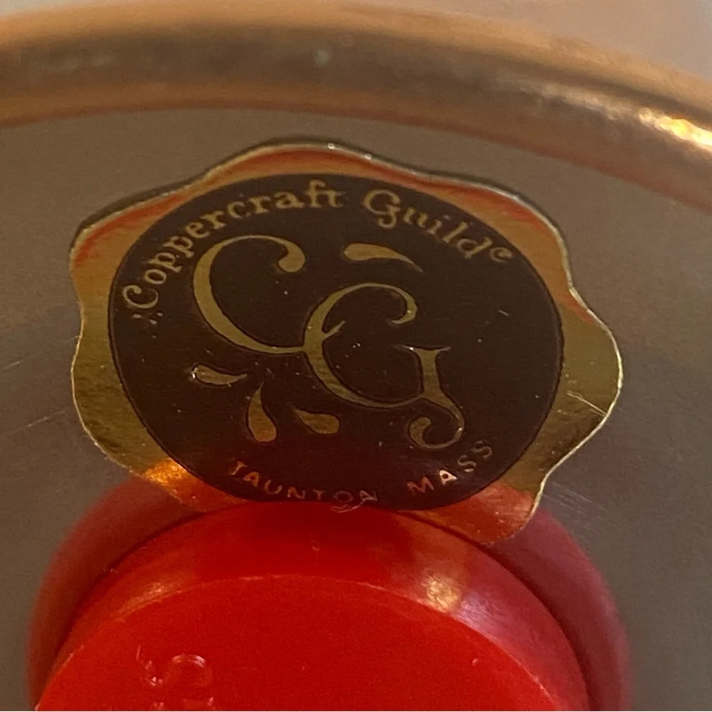 Vintage Coppercraft Guild Copper Salt & Pepper Shaker Set 3